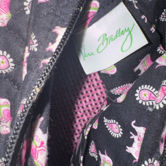 Like New Vera Bradley Shoulder Bag - Elephant Print - Picture 5 of 8